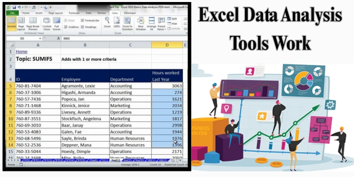 Excel Data Analysis Tools Work