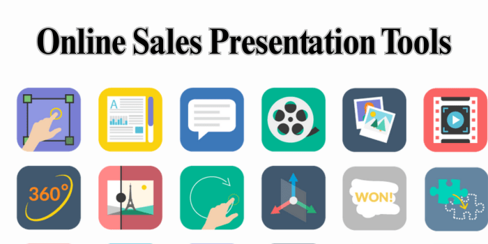Online Sales Presentation Tools